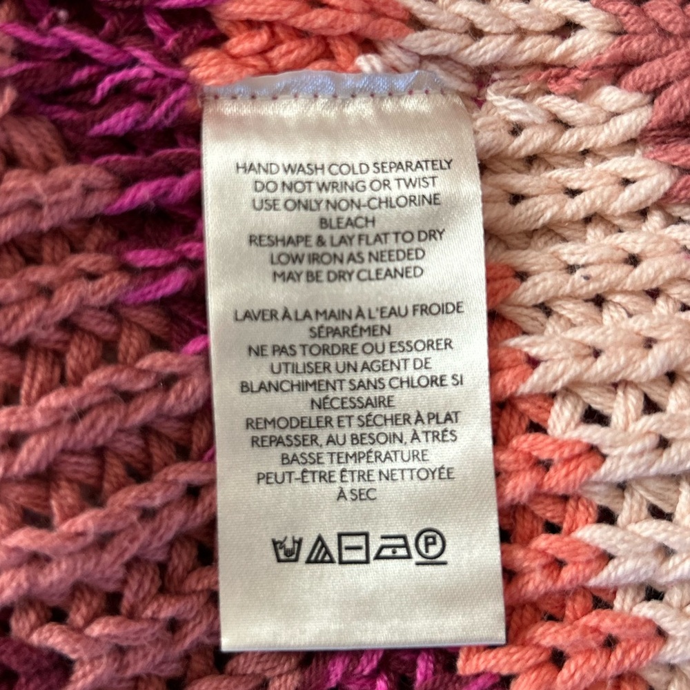 Free People Devon Stripe Crop Sweater In Nocolor size small - Picture 4 of 11